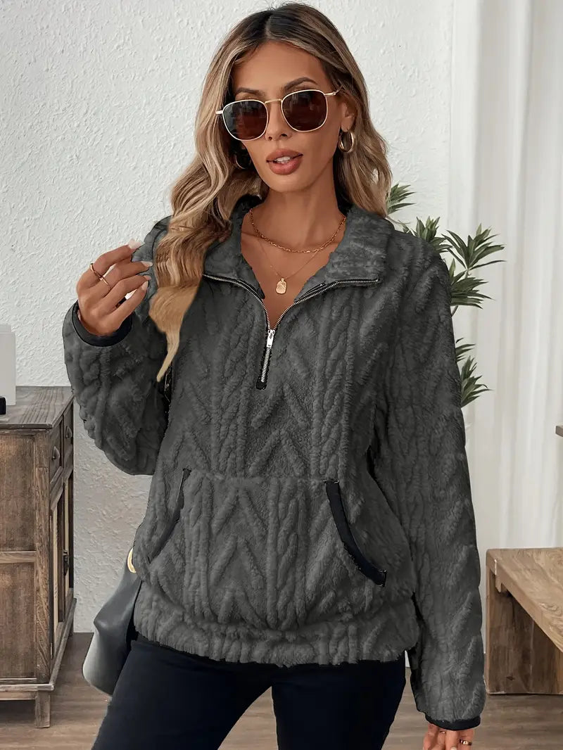 Claire | Fleece Pullover