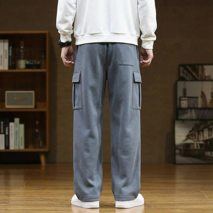 Robert Men’s Cargo Pants – Soft Relaxed Fit Sweatpants