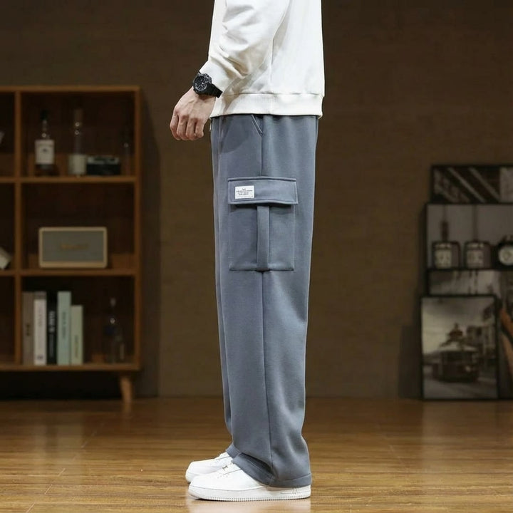 Robert Men’s Cargo Pants – Soft Relaxed Fit Sweatpants