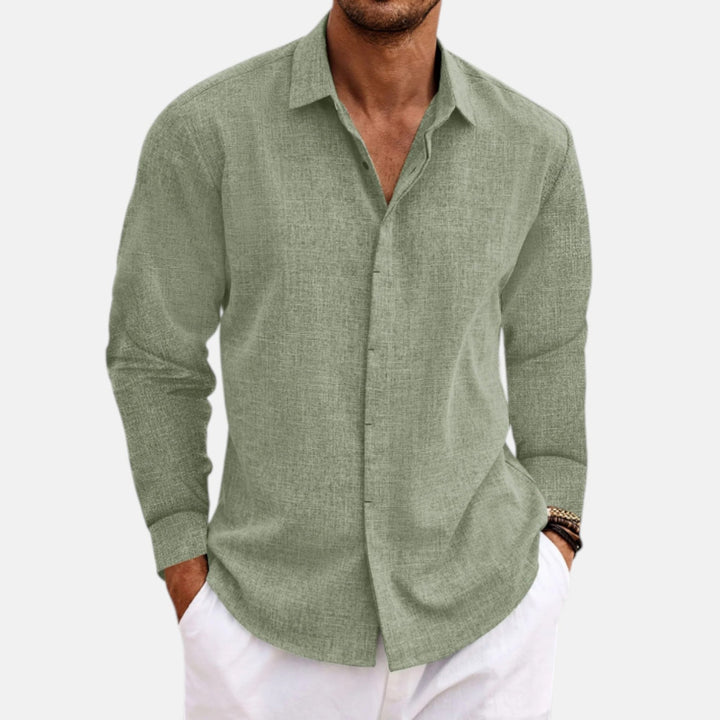 Classic Linen Shirt (Buy 1, Get 1 FREE)