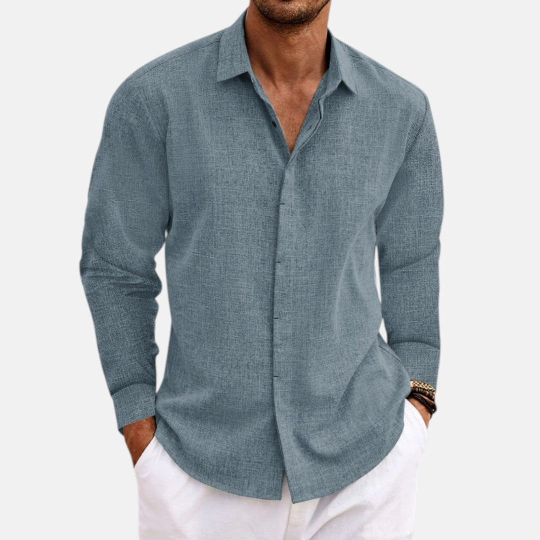 Classic Linen Shirt (Buy 1, Get 1 FREE)