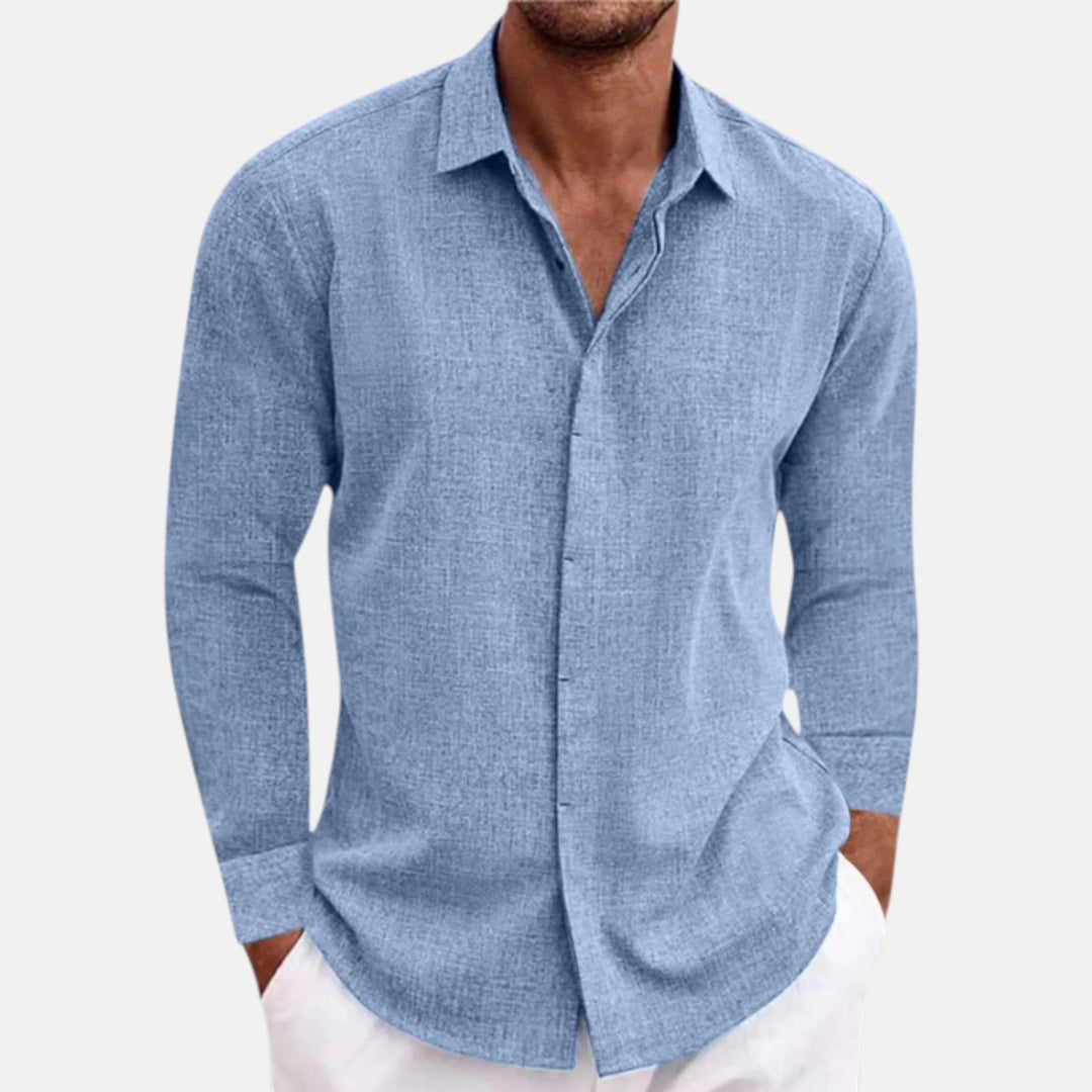 Classic Linen Shirt (Buy 1, Get 1 FREE)