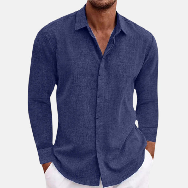Classic Linen Shirt (Buy 1, Get 1 FREE)