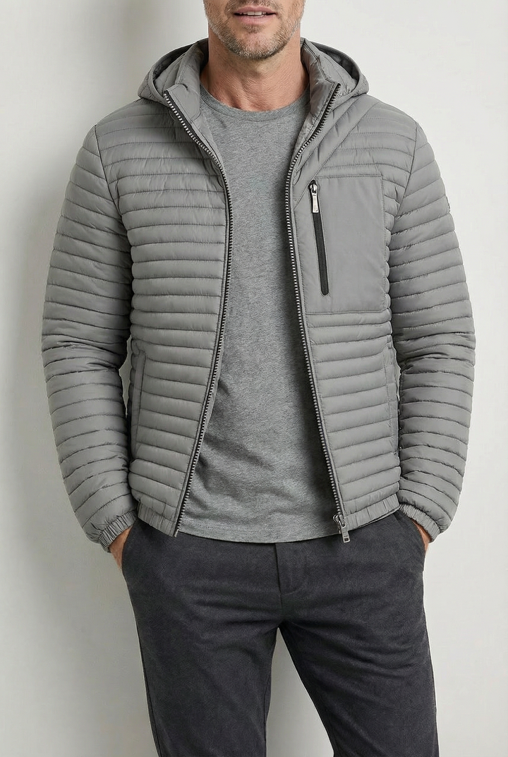 Radcliffe™ | Quilted hooded jacket with structured hood