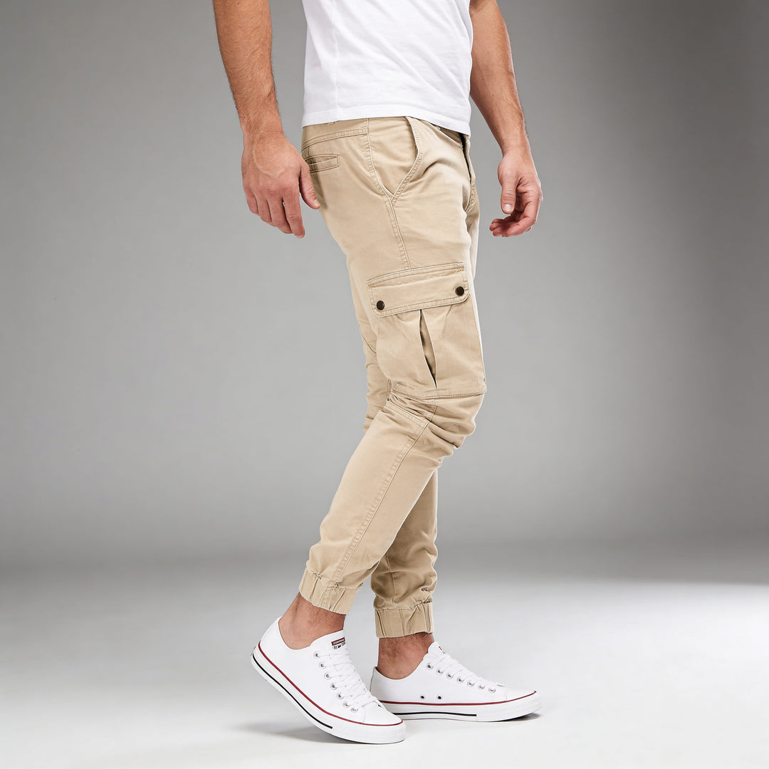 Mariano Utility Modern Urban Pants – Cotton Blend Multi-Pocket Casual Trousers