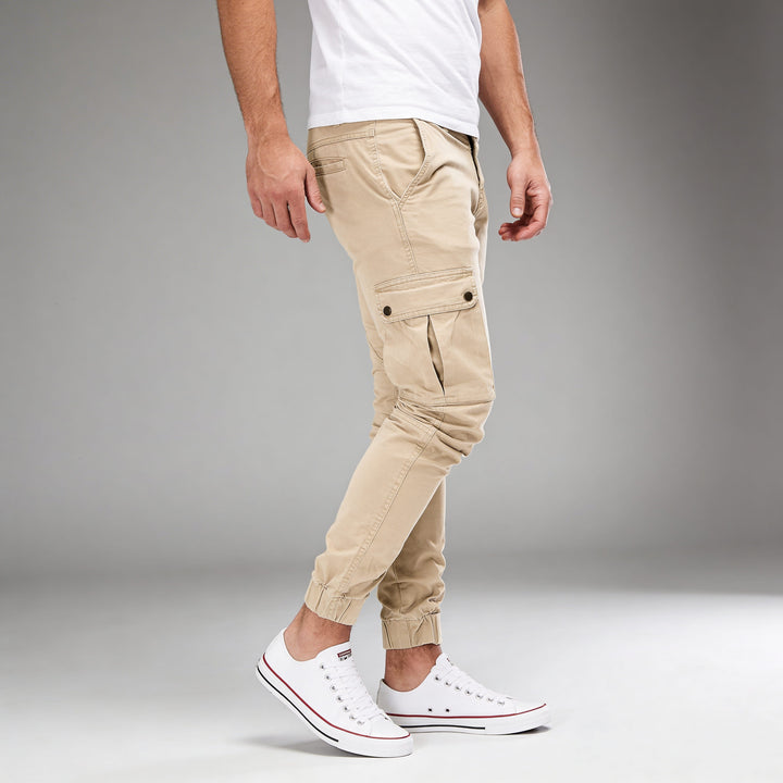Mariano Utility Modern Urban Pants – Cotton Blend Multi-Pocket Casual Trousers