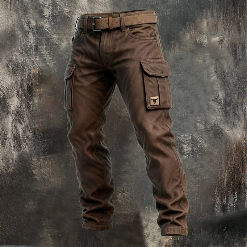 Davidson Heavy-Duty Cotton Utility Pants – Insulated Cargo Work Trousers