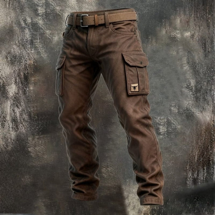 Davidson Heavy-Duty Cotton Utility Pants – Insulated Cargo Work Trousers