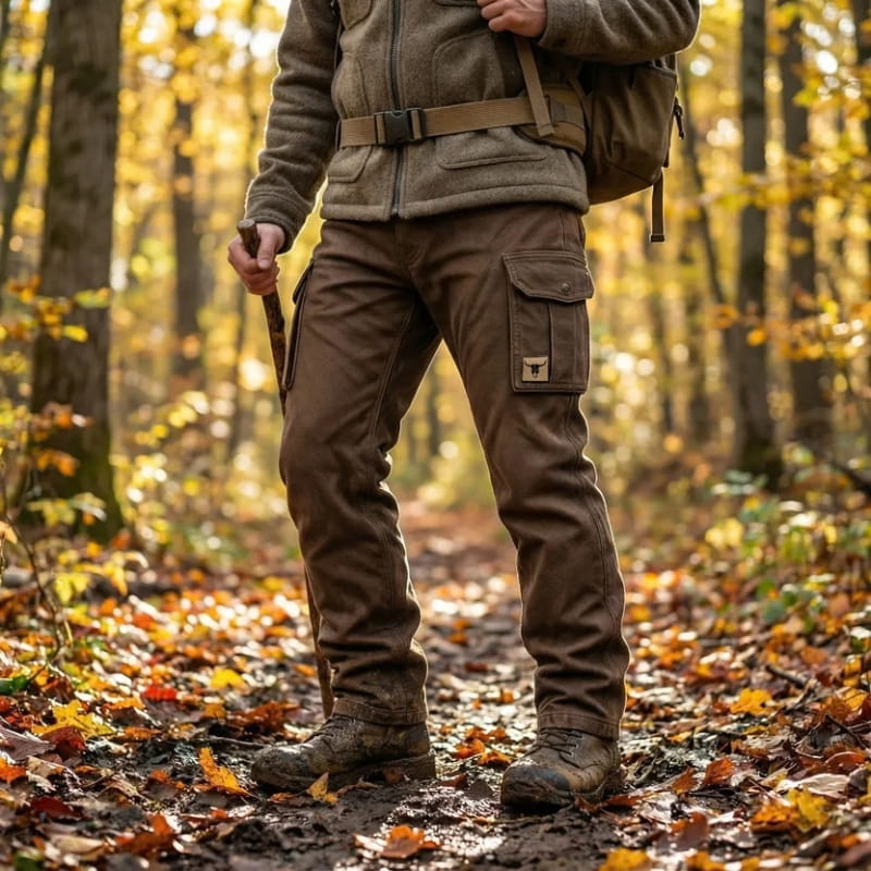 Davidson Heavy-Duty Cotton Utility Pants – Insulated Cargo Work Trousers