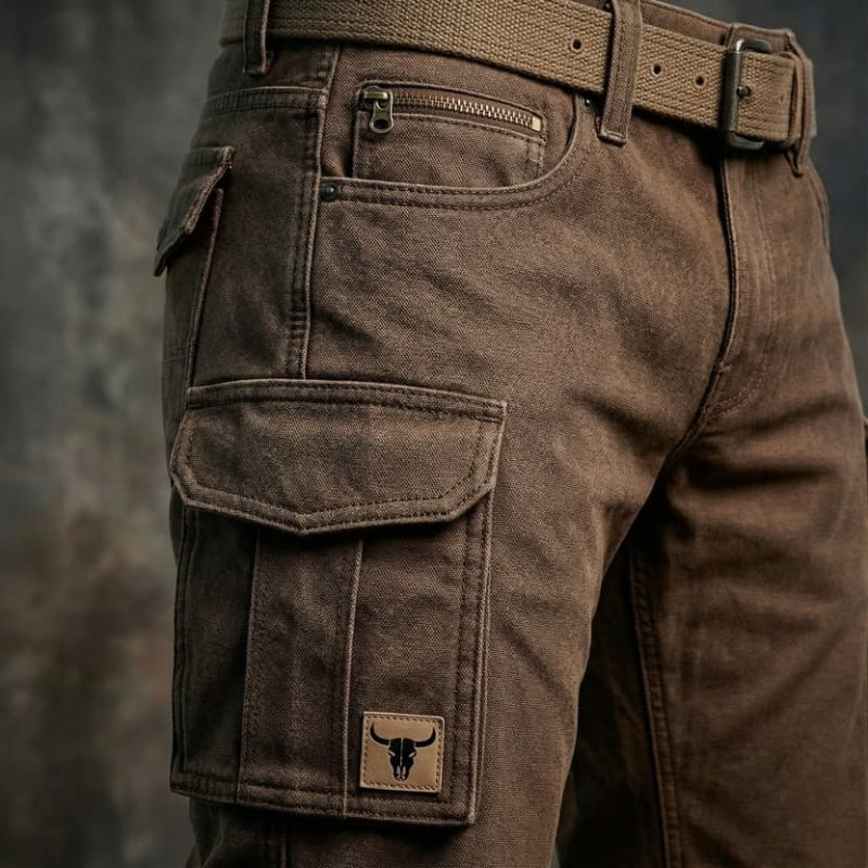 Davidson Heavy-Duty Cotton Utility Pants – Insulated Cargo Work Trousers