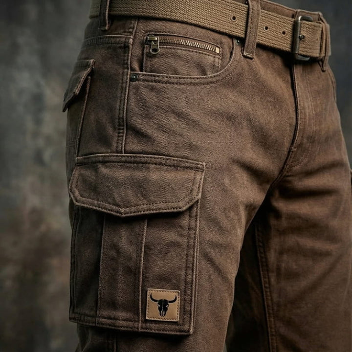Davidson Heavy-Duty Cotton Utility Pants – Insulated Cargo Work Trousers