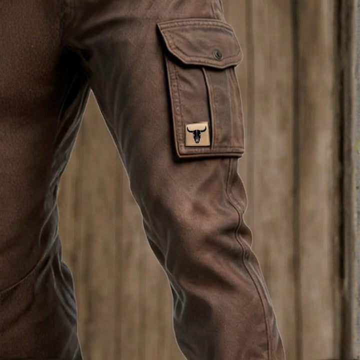 Davidson Heavy-Duty Cotton Utility Pants – Insulated Cargo Work Trousers