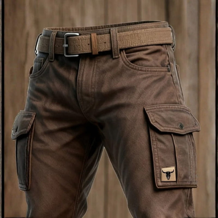Davidson Heavy-Duty Cotton Utility Pants – Insulated Cargo Work Trousers