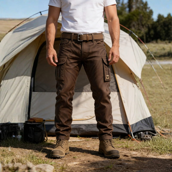 Davidson Heavy-Duty Cotton Utility Pants – Insulated Cargo Work Trousers