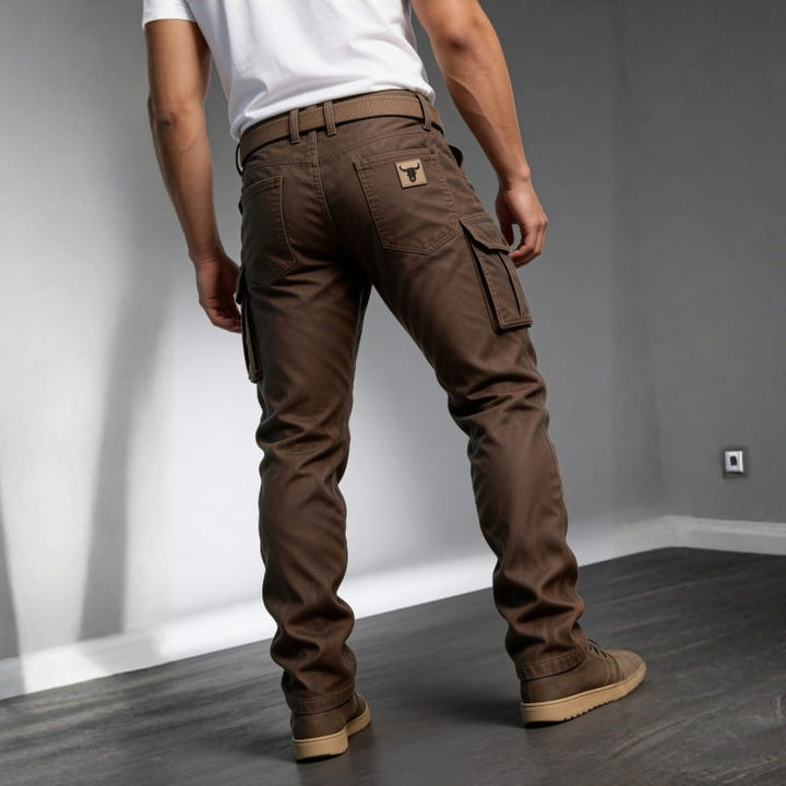 Davidson Heavy-Duty Cotton Utility Pants – Insulated Cargo Work Trousers