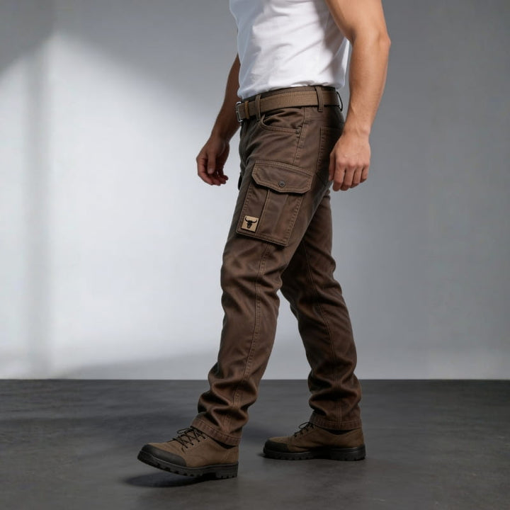 Davidson Heavy-Duty Cotton Utility Pants – Insulated Cargo Work Trousers