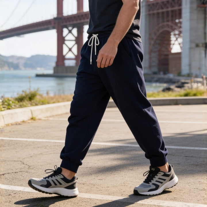 Jasem Premium Cotton Loose Joggers – Breathable Comfort Everyday Sweatpants