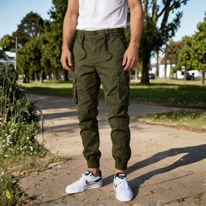Orson Tactical Cargo Pants – Ripstop Tapered Utility Trousers with Multi-Pocket Storage