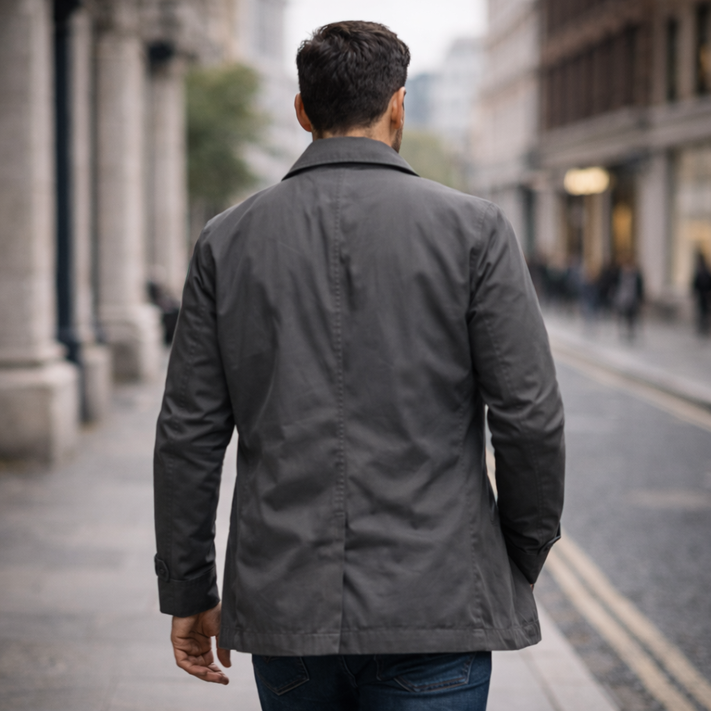 The James Structured Spring Coat