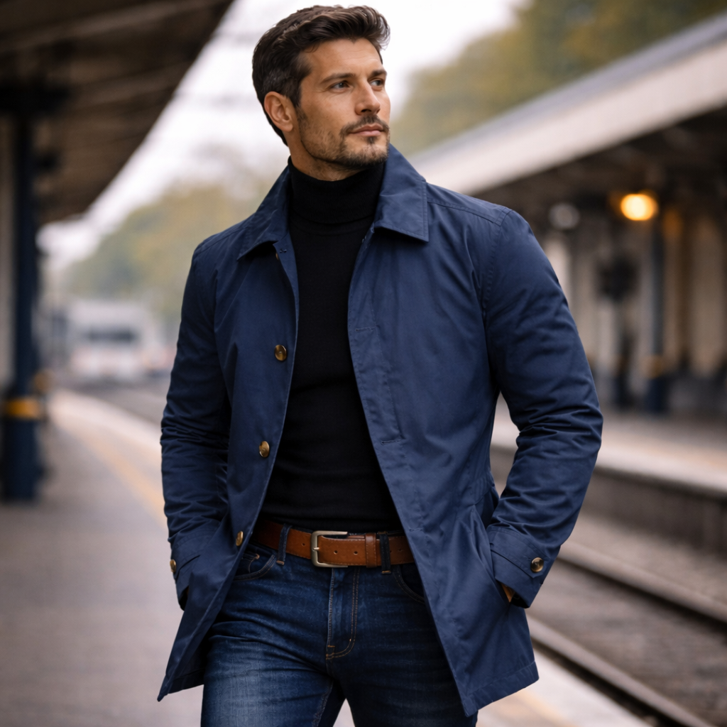 The James Structured Spring Coat
