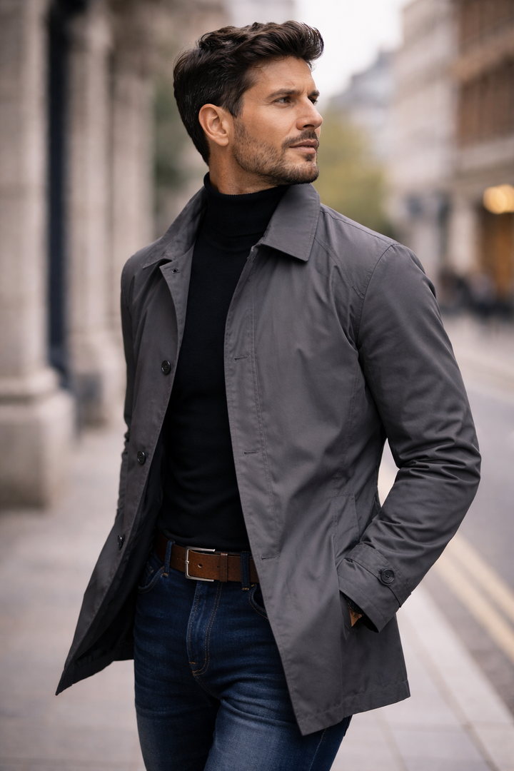 The James Structured Spring Coat