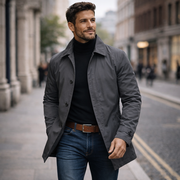 The James Structured Spring Coat