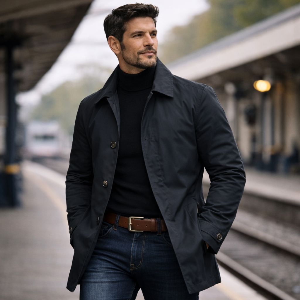 The James Structured Spring Coat