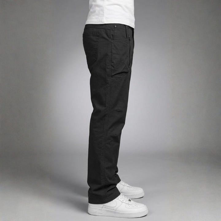 Alaric Cotton Cargo Pants — Slim Fit Utility Casual Trousers
