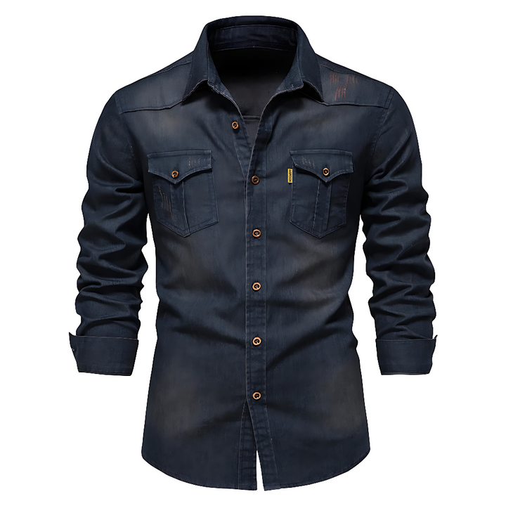 Elliott – Premium Cotton Denim Shirt